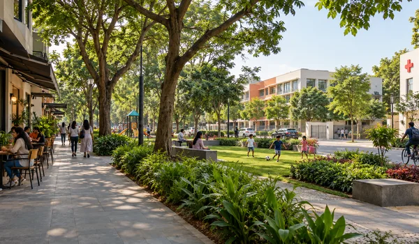 Prestige Kasavanahalli Amenities Prestige Kasavanahalli amenities — clubhouse, swimming pool, landscaped podium and recreational zones, Kasavanahalli, Bengaluru