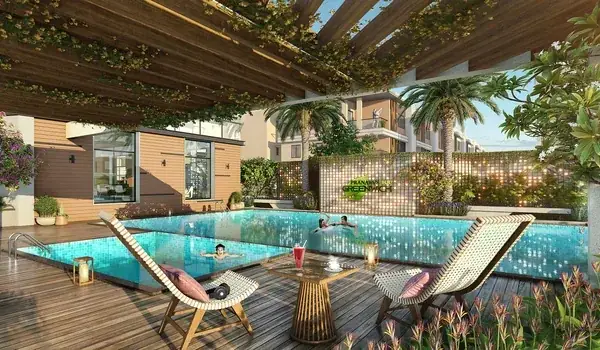 Lifestyle amenities at Prestige Kasavanahalli — swimming pool and recreation zone, Bengaluru